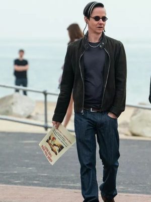 John Cameron The Sandman S02 Hal Carter Black Suede Jacket