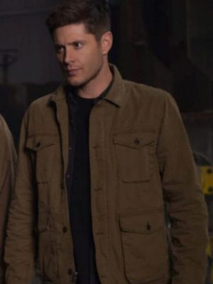 Jensen Ackles Supernatural Brown Cotton Jacket