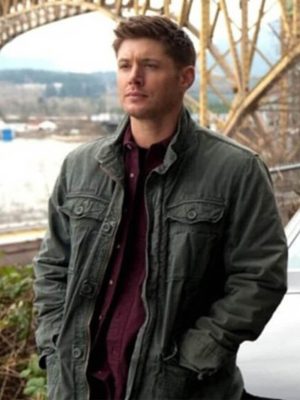 Jensen Ackles Supernatural Green Jacket