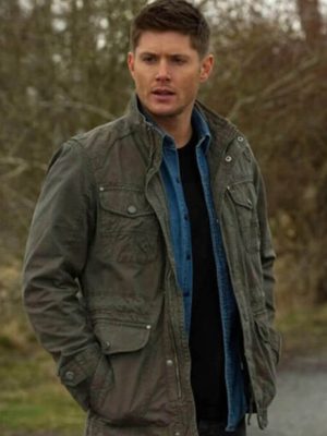 Jensen Ackles Supernatural Green Jacket