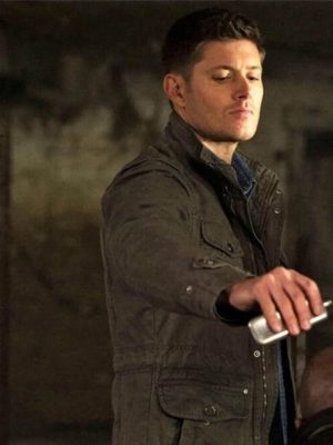 Jensen Ackles Supernatural Green Jacket