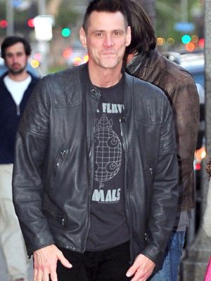 Jim Carrey Leather Jacket