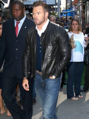 Kellan Lutz Leather Jacket