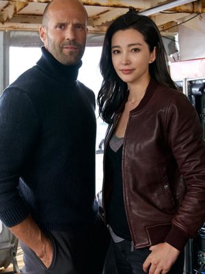 Li Bingbing Leather Jacket