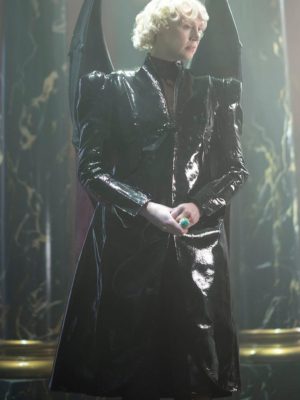 Lucifer Morningstar The Sandman S02 Black Leather Coat