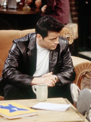 Matt LeBlanc Leather Blazer