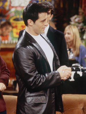 Matt LeBlanc Leather Blazer