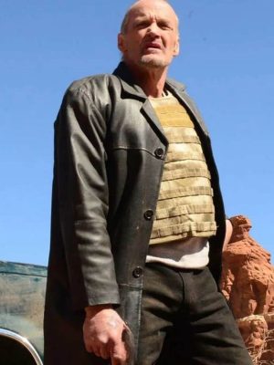 Michael Bowen Breaking Bad Black Leather Coat