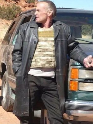 Michael Bowen Breaking Bad Black Leather Coat