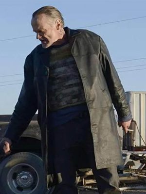 Michael Bowen Breaking Bad Black Leather Coat