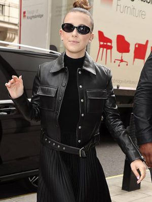 Millie Bobby Leather Jacket