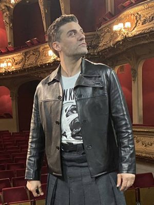 Oscar Isaac Leather Jacket