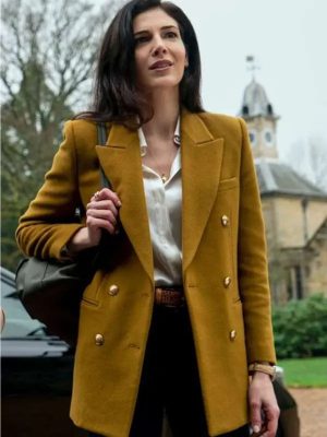 Razane Jammal The Sandman S02 Brown Wool Coat
