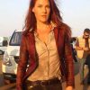 Resident Evil: The Final Chapter Claire Redfield Maroon Blazer