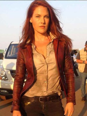 Resident Evil: The Final Chapter Claire Redfield Maroon Blazer