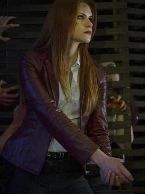 Resident Evil: The Final Chapter Claire Redfield Maroon Blazer