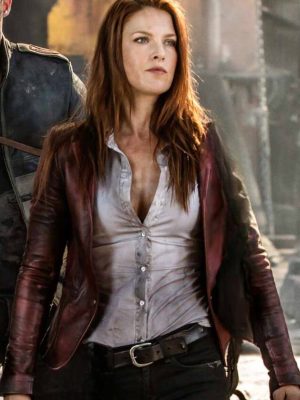 Resident Evil: The Final Chapter Claire Redfield Maroon Blazer