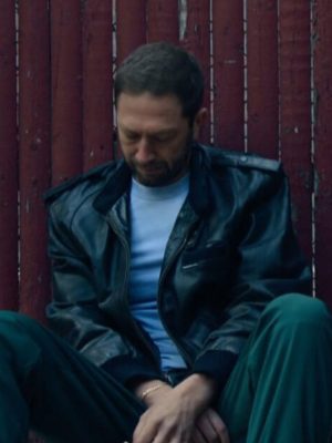 Ebon Moss-Bachrach The Bear Richie Black Leather Jacket