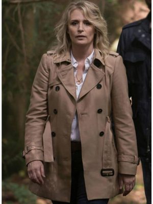 Mary Winchester Supernatural Samantha Smith Beige Cotton Coat
