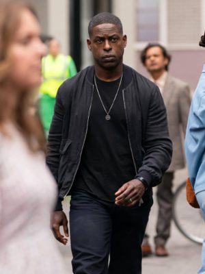 Sterling K. Brown Paradise 2025 Black Jacket