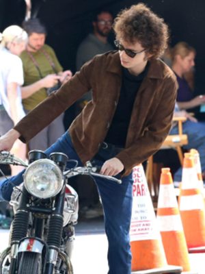 Timothée Chalamet A Complete Unknown Distressed Jacket