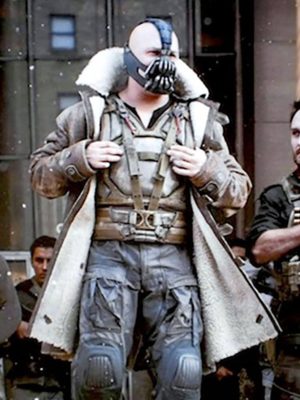 Tom Hardy Leather Trench Coat