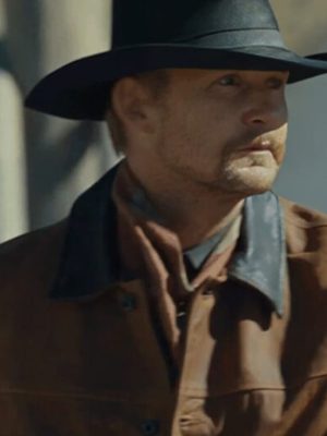 1923 Zane Davis Brown Leather Jacket