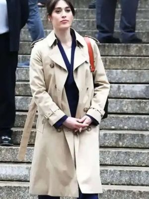 Alexandra Mullen Zero Day Beige Trench Coat