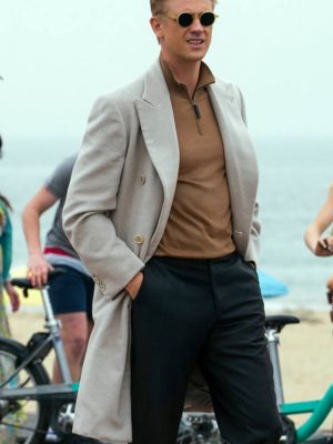 Boyd Holbrook The Sandman S02 Off White Wool Trench Coat