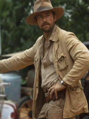 Brandon Sklenar 1923 Beige Cotton Jacket