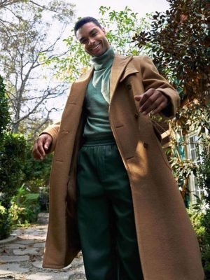 Simon Basset Bridgerton Trench Long Coat