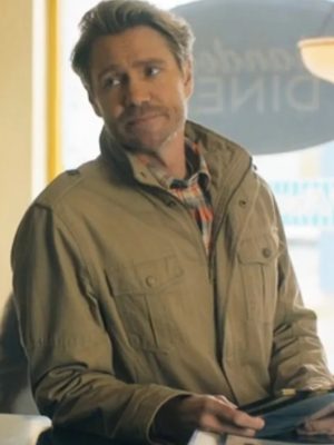 Cal Jones Sullivan’s Crossing S02 Chad Michel Beige Cotton Jacket