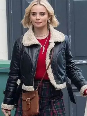 Doctor Who Ruby Sunday Black Leather Jacket