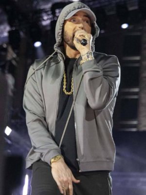 Eminem Happy Gilmore 2 Grey Jacket