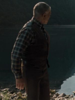 Giancarlo Esposito The Electric State 2025 Brown Vest