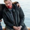 Holt McCallany The Waterfront Harlan Buckley Black Cotton Jacket