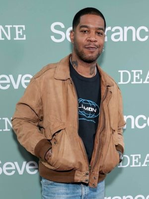 Kid Cudi Severance Premiere Brown Jacket