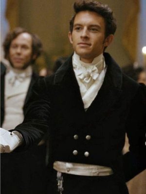 Lord Anthony Bridgerton Jonathan Black Velvet Tailcoat