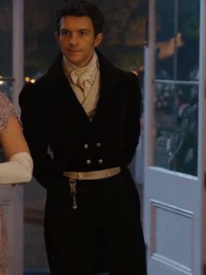 Lord Anthony Bridgerton Jonathan Black Velvet Tailcoat