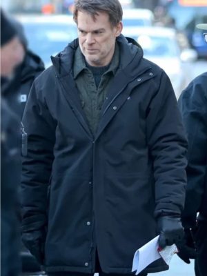 Michael C. Hall Dexter Resurrection 2025 Black Jacket