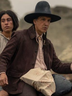 Michael Greyeyes 1923 Brown Cotton Jacket