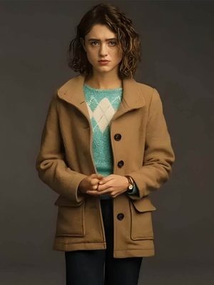 Natalie Dyer Stranger Things S03 Wool Coat