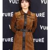 Natalie Yellowjackets Sophie Thatcher Brown Suede Leather Jacket Coat