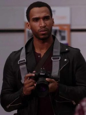 Nathan Mitchell Ginny & Georgia Black Leather Jacket