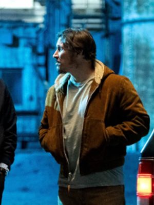 Sergio Peris Snowfall Brown Suede Leather Jacket