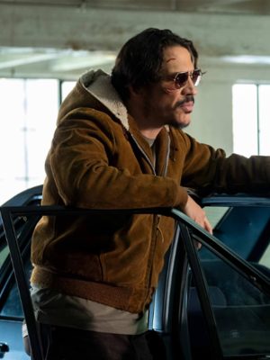 Sergio Peris Snowfall Brown Suede Leather Jacket