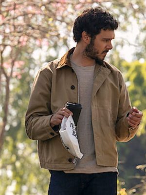 Adam Brody Nobody Wants This Brown Jacket