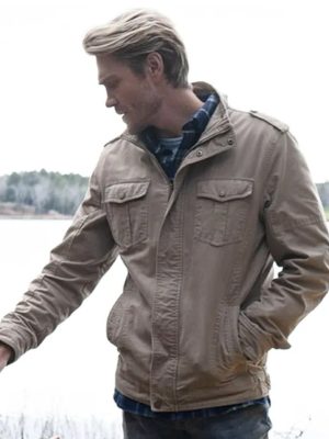 Cal Jones Sullivan’s Crossing S02 Chad Michel Beige Cotton Jacket