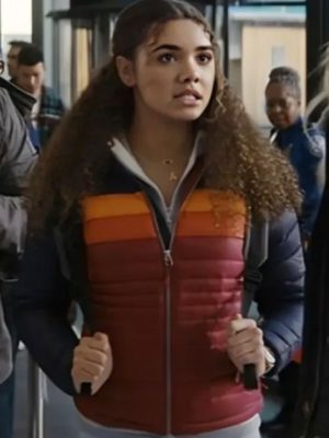 McKenna Roberts Back in Action 2025 Alice Puffer Quilted Jacket