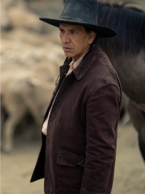 Michael Greyeyes 1923 Brown Cotton Jacket